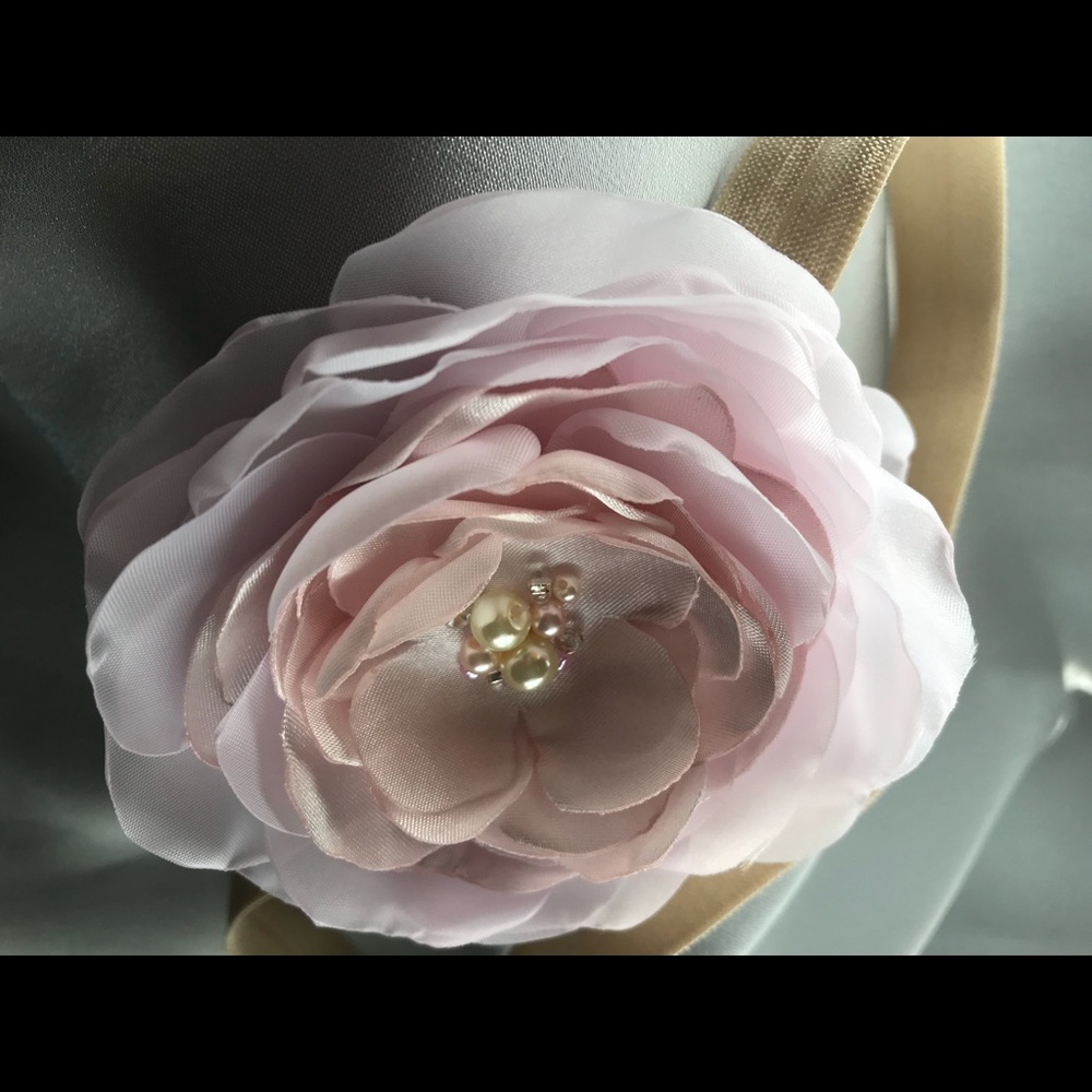 Flower baby headband
